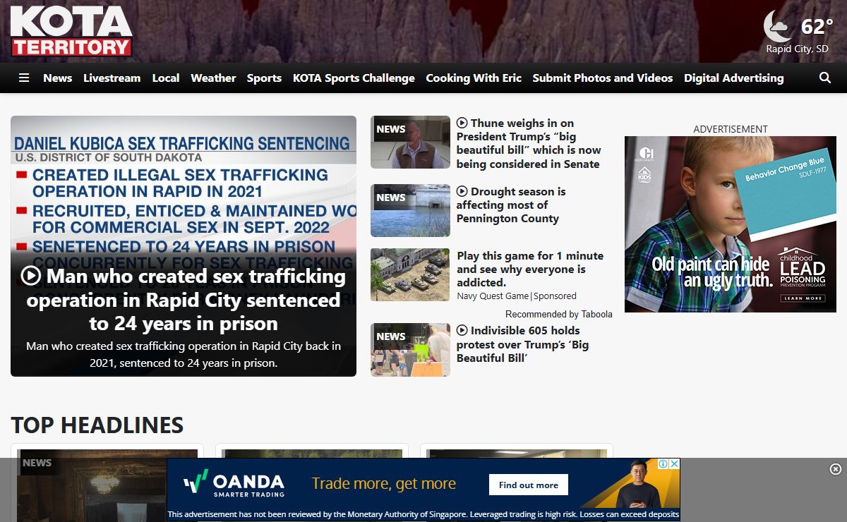 KOTA | South Dakota Local News, Weather, Sports | Rapid City, SD