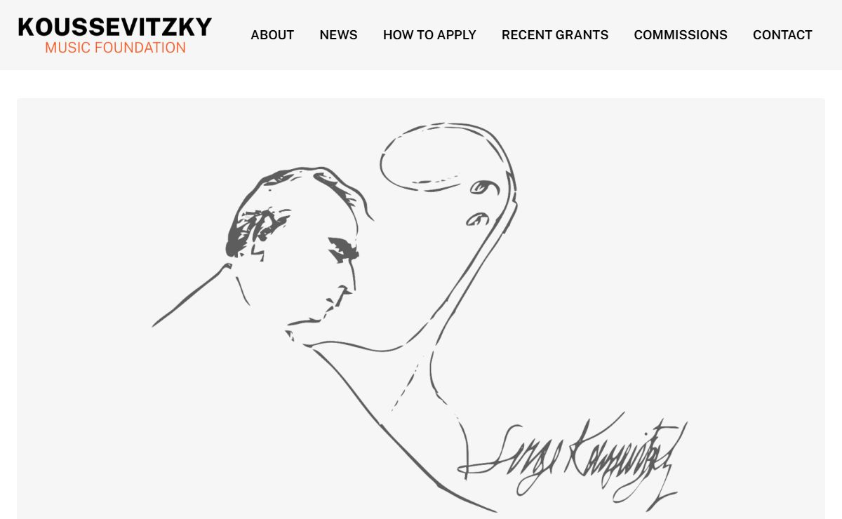 The Koussevitzky Music Foundation – Serge Koussevitzky Music Foundation in the Library of Congress