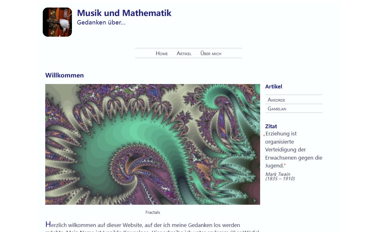 Musik / Mathematik