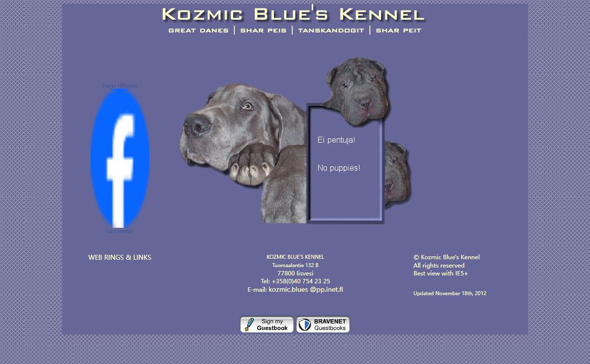Top Quality Blue Great Danes and Shar Peis