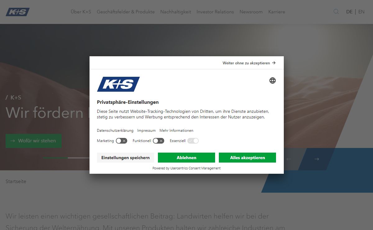 K+S Aktiengesellschaft | K+S Aktiengesellschaft