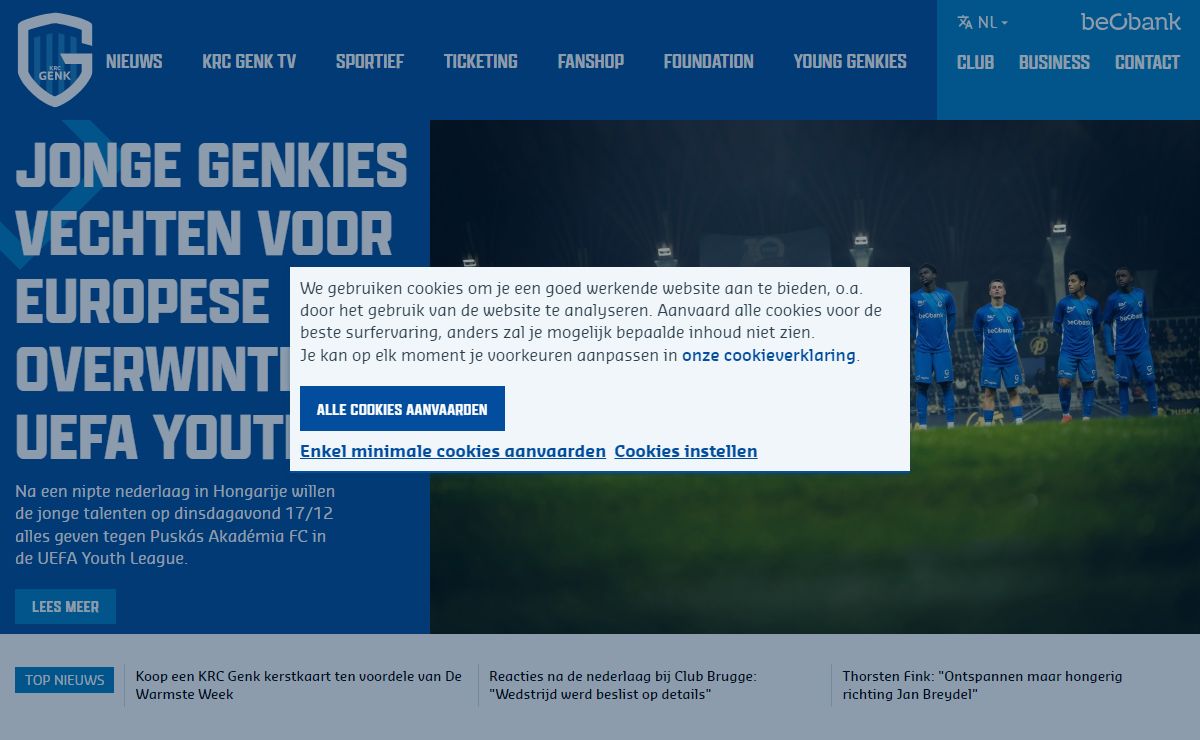 Kampioen 1999, 2002, 2011, 2019 | KRC Genk