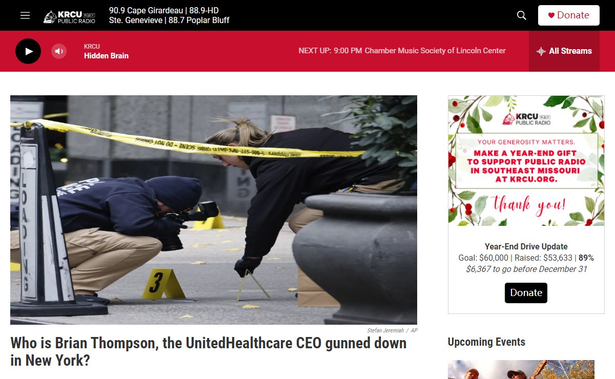 KRCU - Homepage