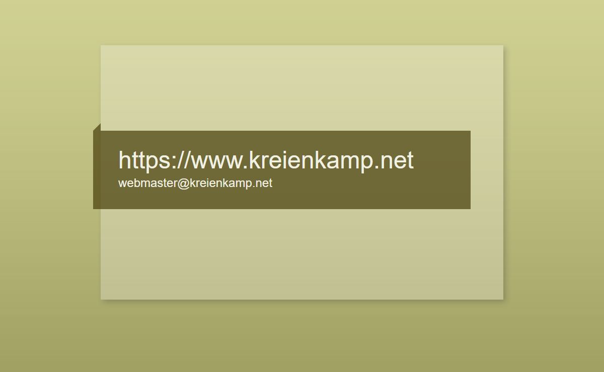 https://www.kreienkamp.net - webmaster@kreienkamp.net