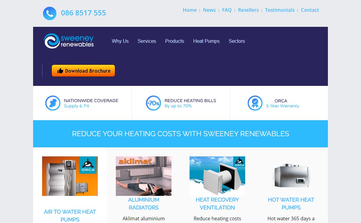 Central Heating Specialists Ireland | Sweeney Renewables