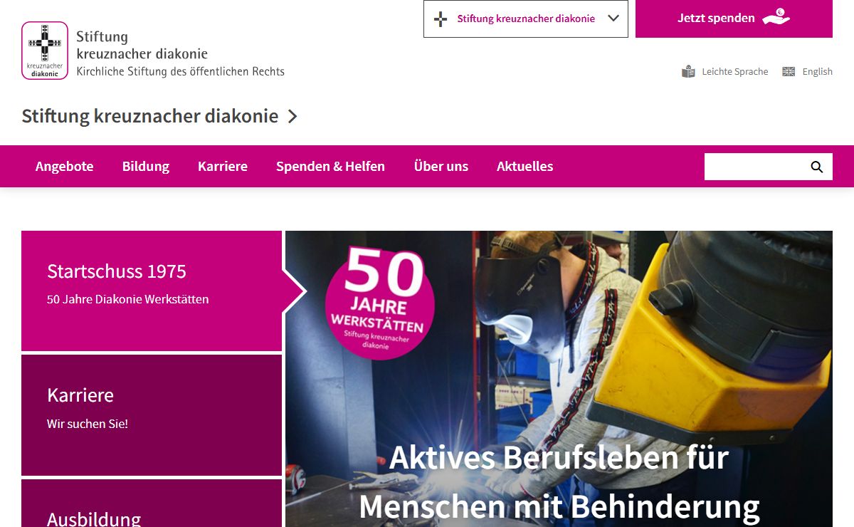 Stiftung kreuznacher diakonie - Stiftung kreuznacher diakonie