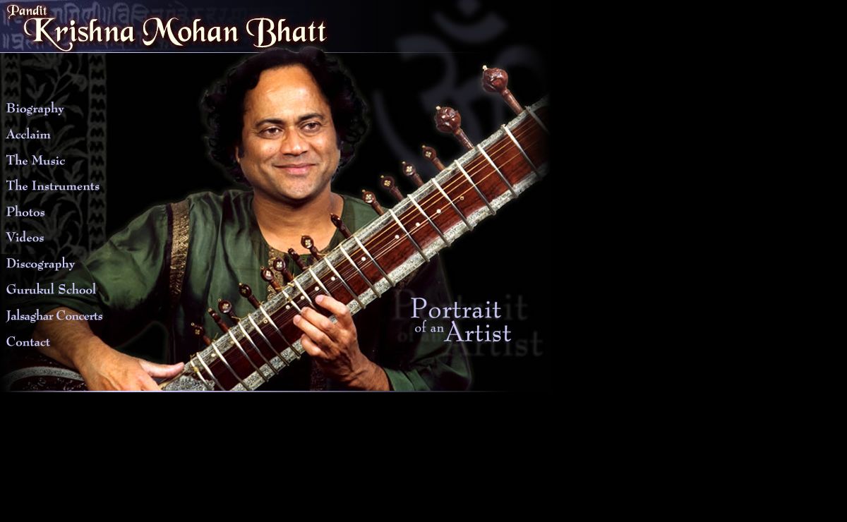 Sitar Maestro Pt. Krishna Bhatt