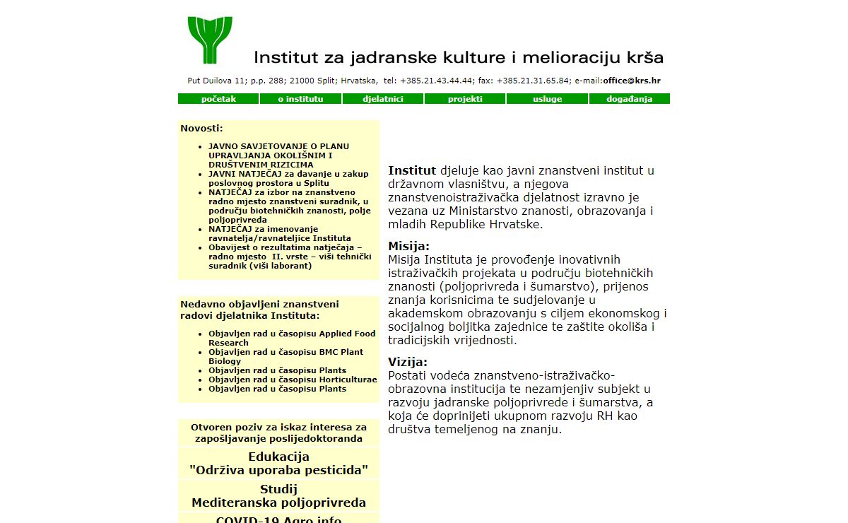 Institut za jadranske kulture i melioraciju krsa