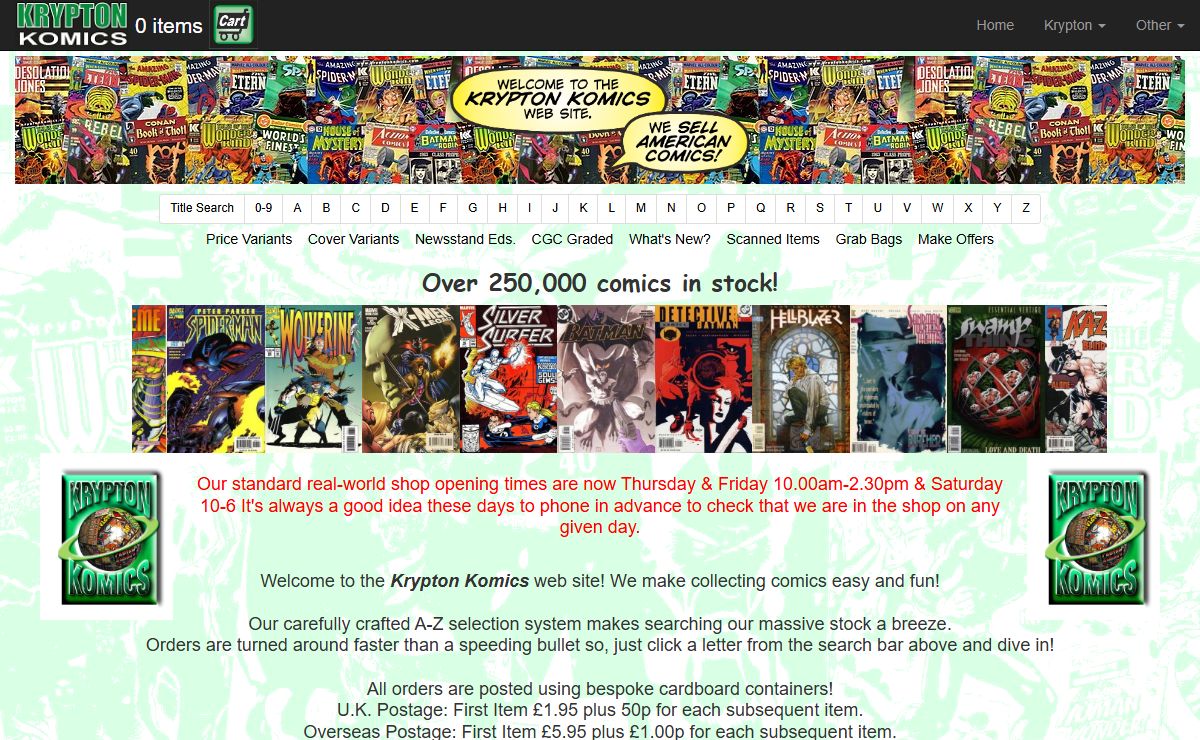 New Krypton Website