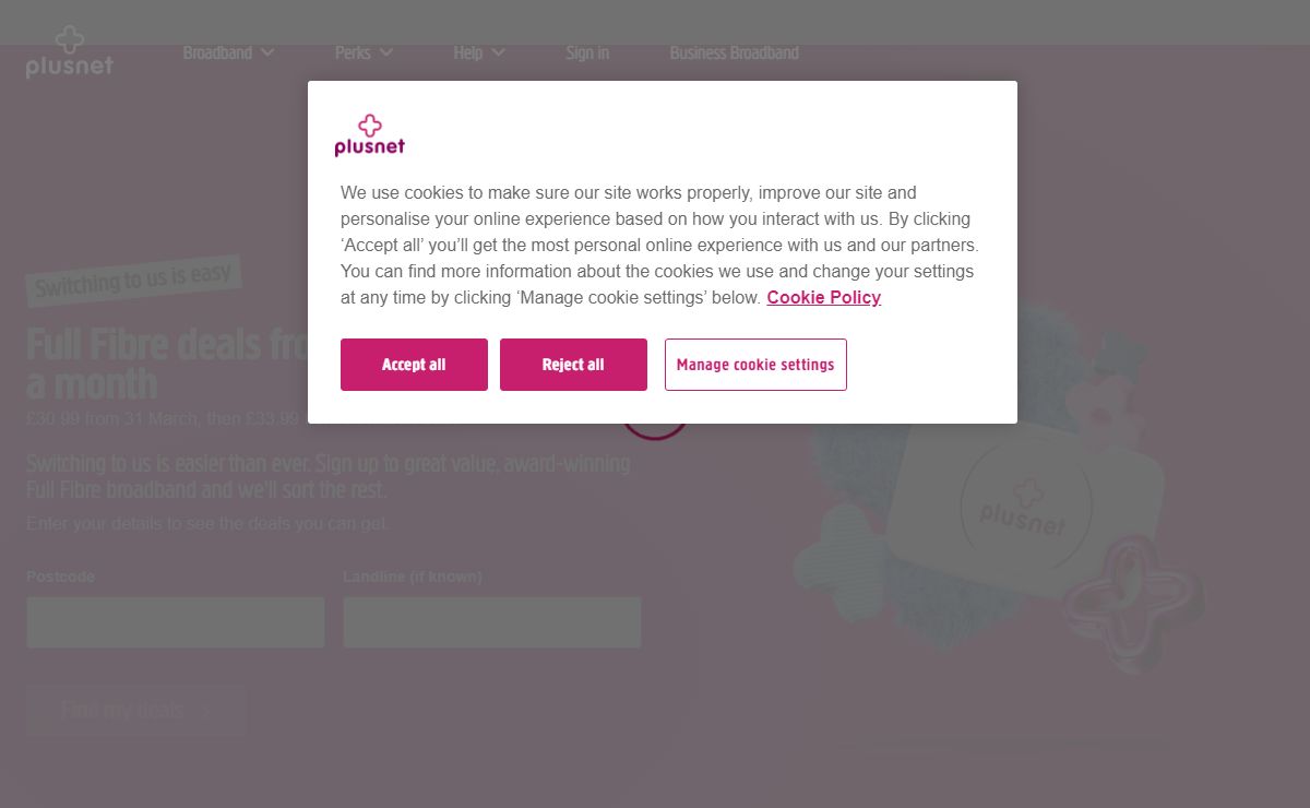 Multi-Award Winner with Even Faster UK Broadband | Plusnet