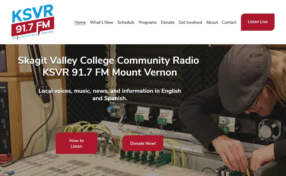 KSVR Radio 91.7 FM Mount Vernon
