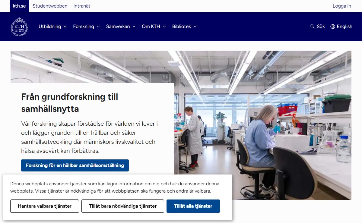 KTH - Sveriges största tekniska universitet | KTH
