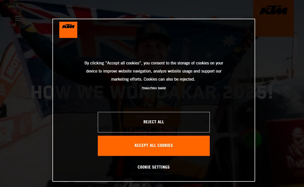 KTM - Always READY TO RACE | Singapore