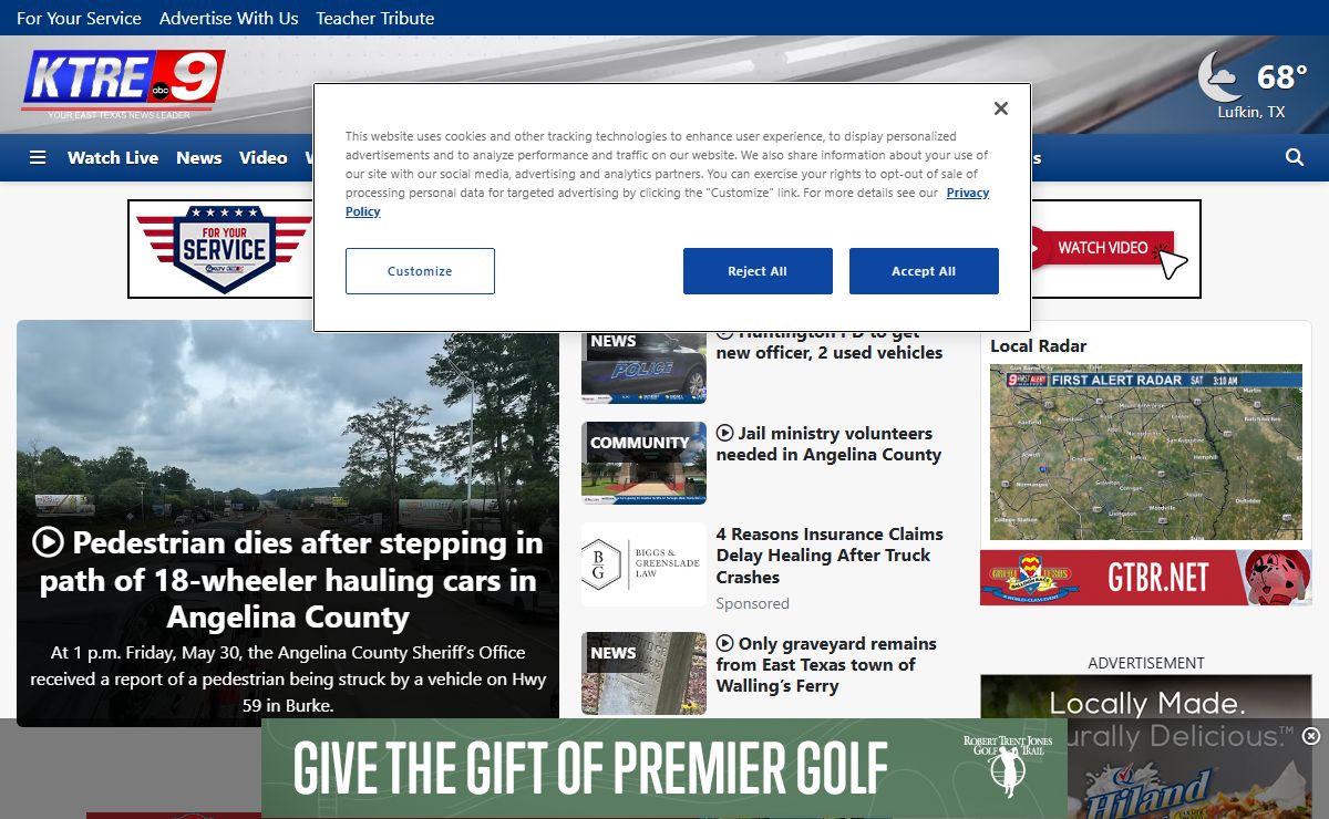 KTRE | Lufkin and Nacogdoches | News, Weather, Sports