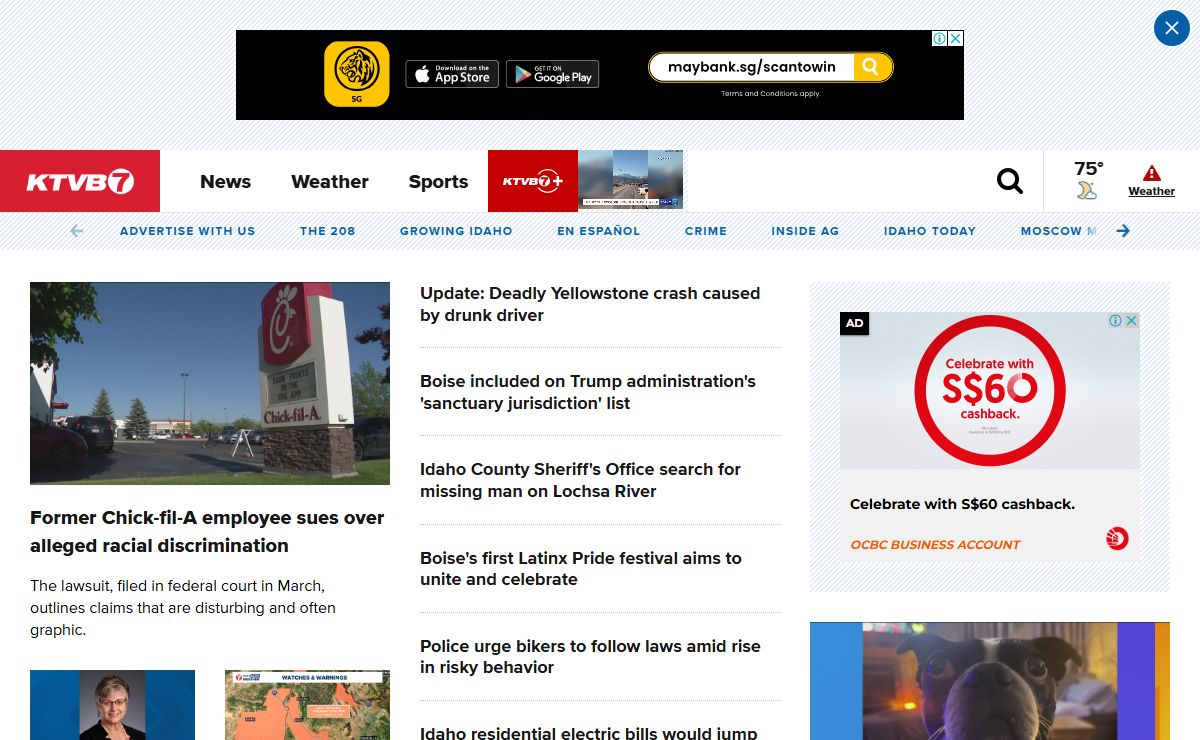 Boise's Leading Local News: Weather, Traffic, Sports and more | Boise, Idaho | ktvb.com
