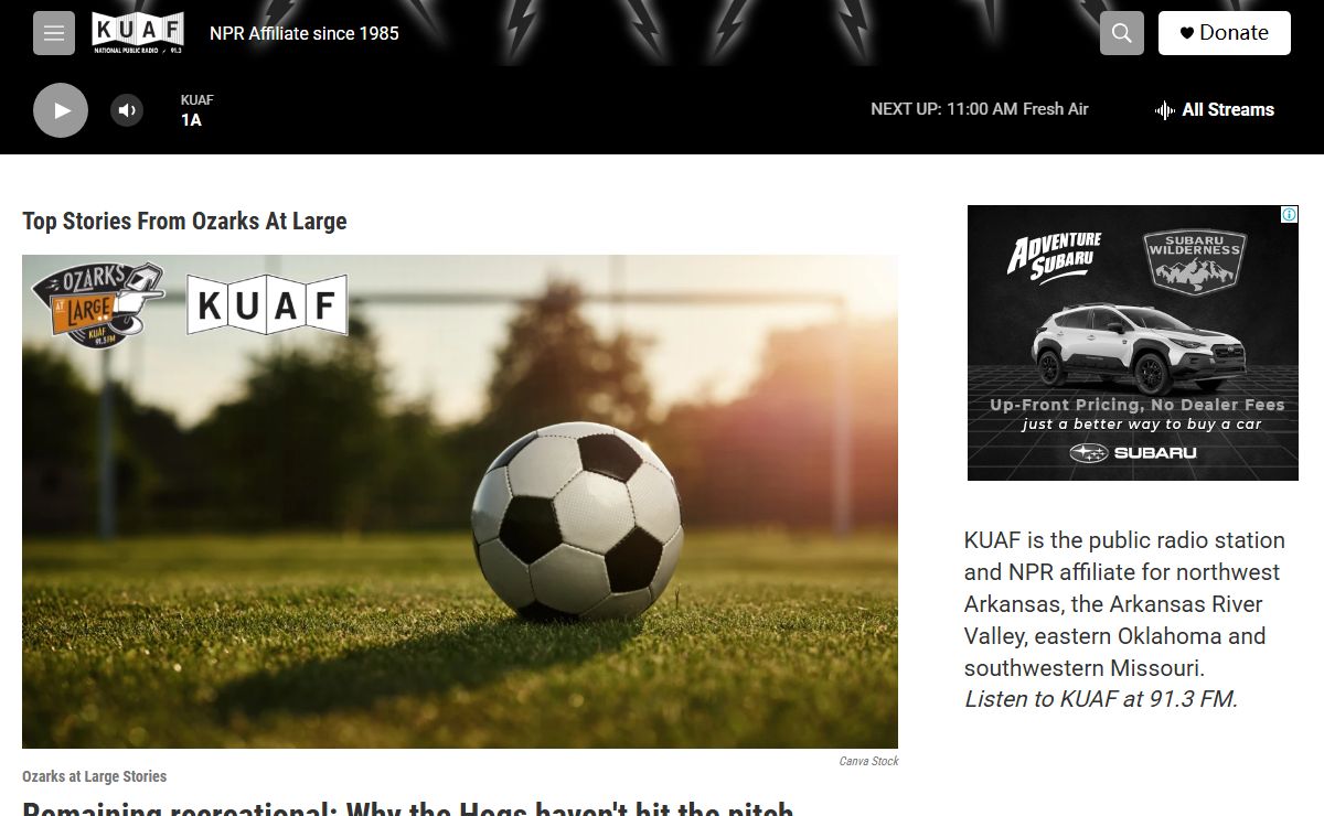 KUAF Public Radio