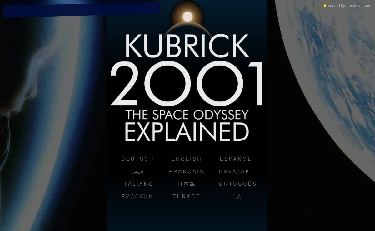 Kubrick 2001: The space odyssey explained