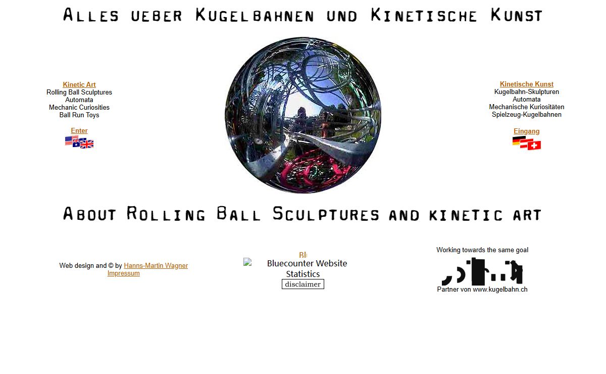 About Rolling Balls oder Alles ueber Kugelbahnen