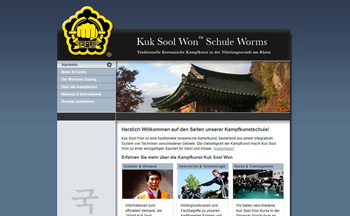 Startseite : Kuk Sool Won of Worms, Germany