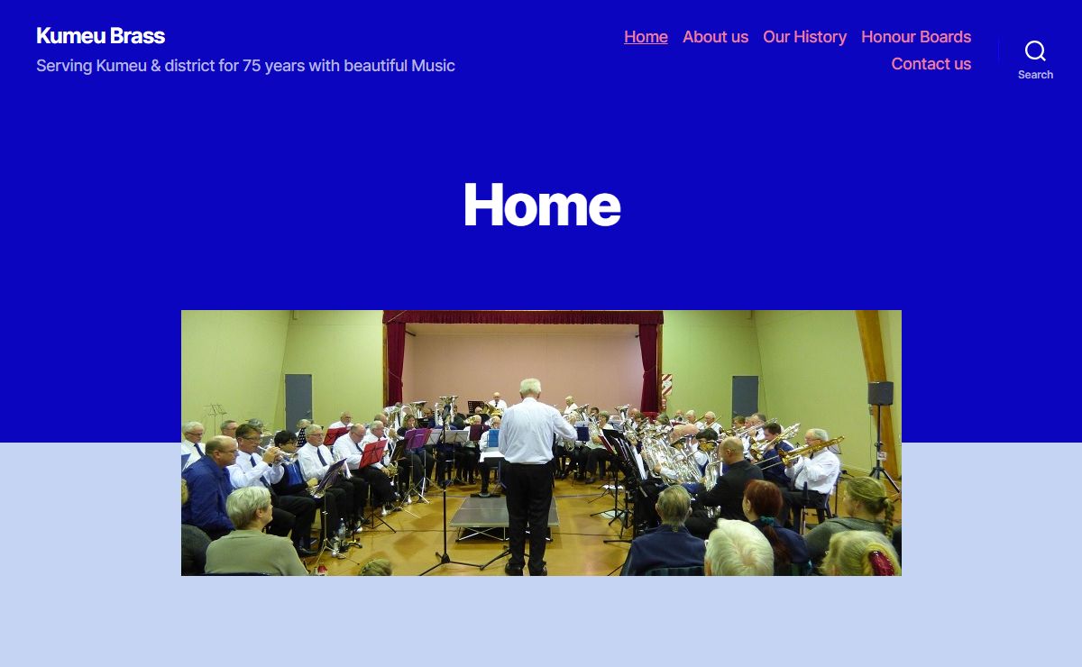 Kumeu Brass – Serving Kumeu & district for 75 years with beautiful Music