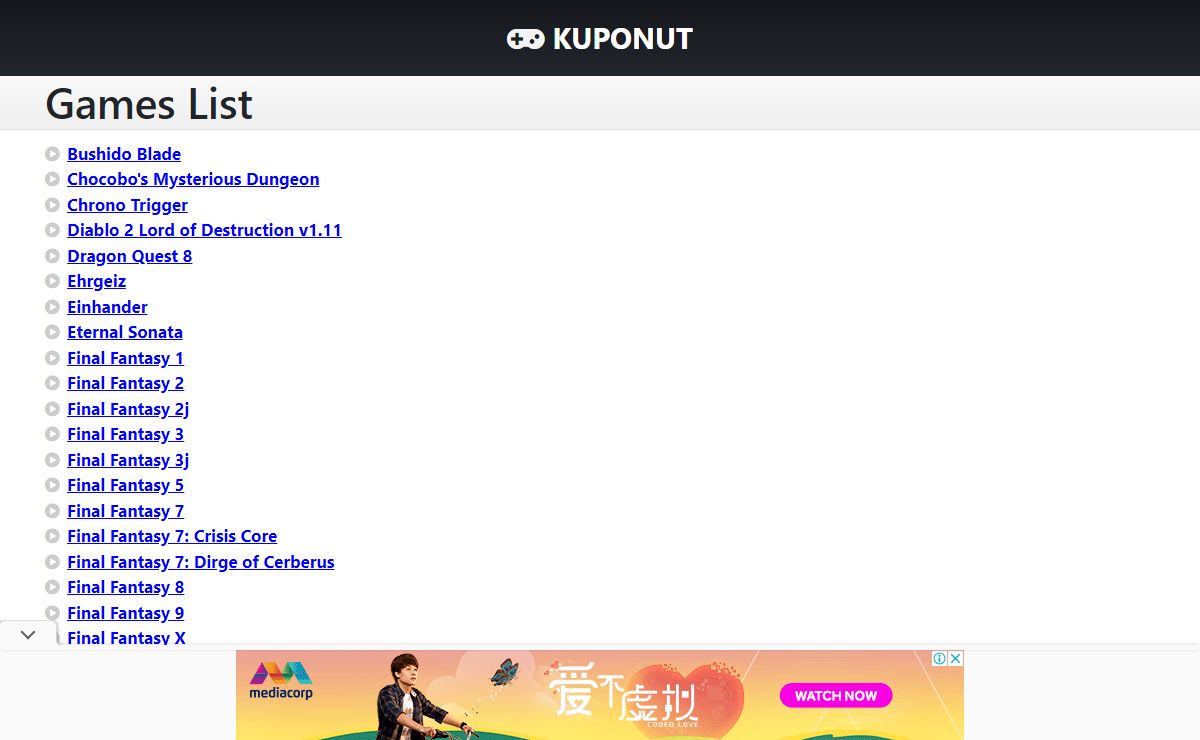 Kuponut.com - Video Games: Cheats, Codes, Walkthroughs, Hints, Tips