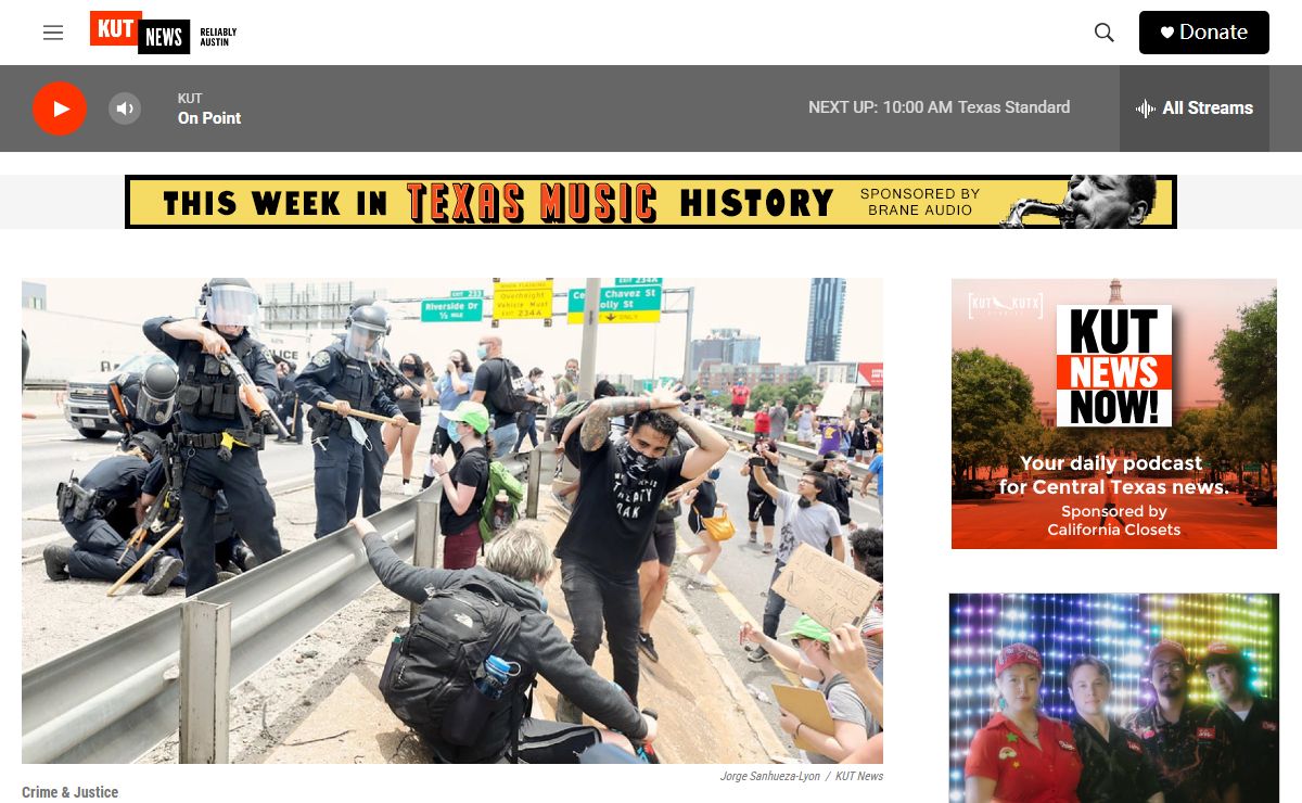 KUT Homepage | KUT Radio, Austin's NPR Station