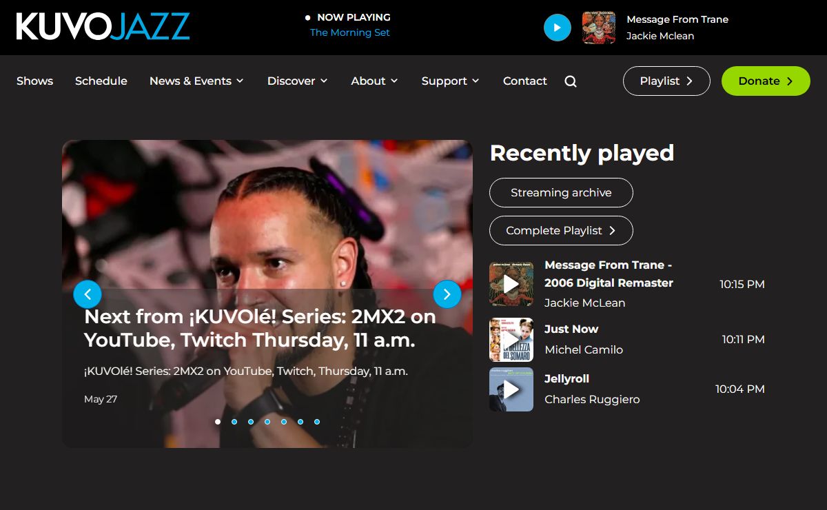 Homepage | KUVO Jazz