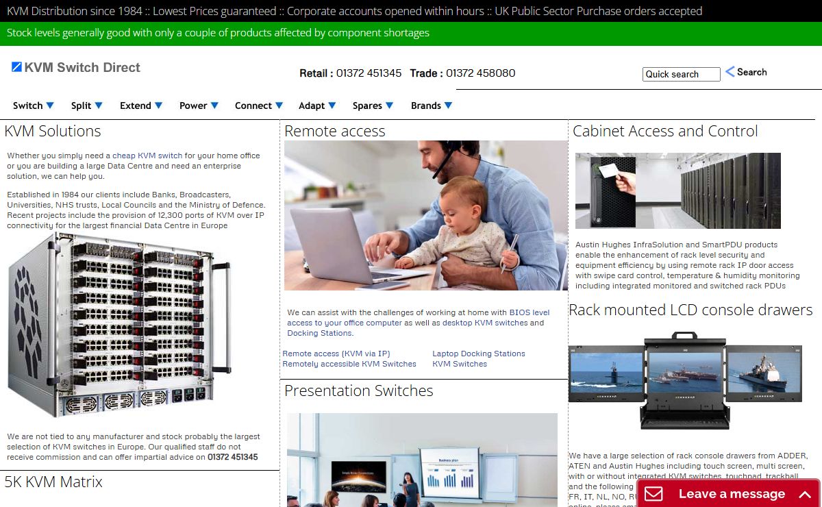 KVM Switch Direct the UK's leading resource