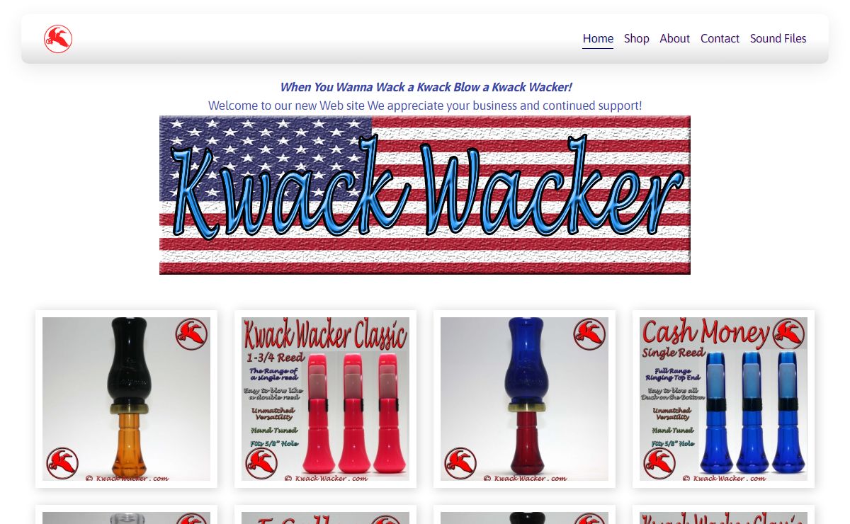 Duck Calls-Kwack Wacker