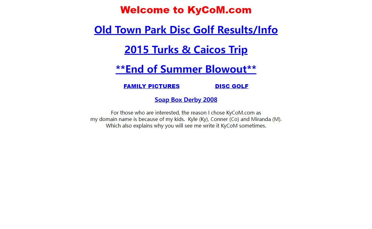 Welcome to KyCoM