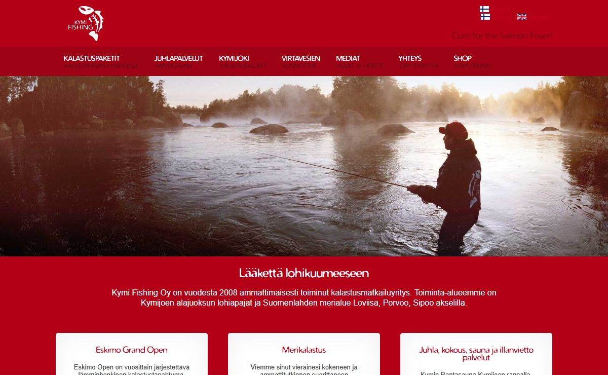 Lääkettä lohikuumeeseen - Kymi Fishing