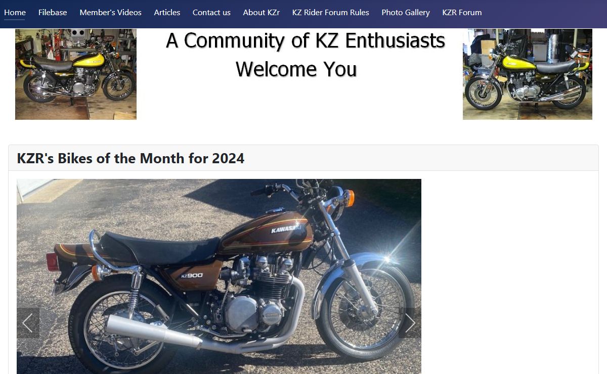 Home - KZRider, KZ, Z1 & Z Motorcycle Enthusiast's Forum