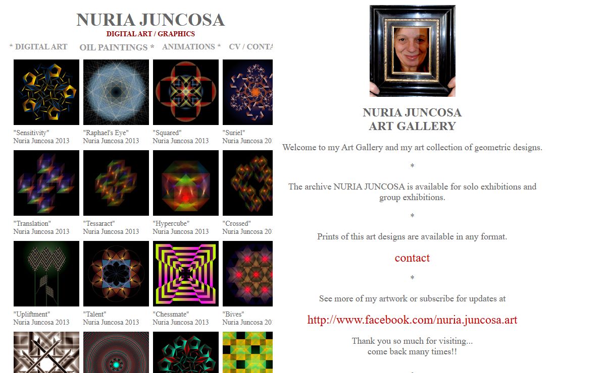 NURIA JUNCOSA / GEOMETRIC ART