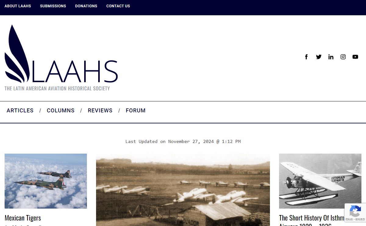 LAAHS – The Latin American Aviation Historical Society