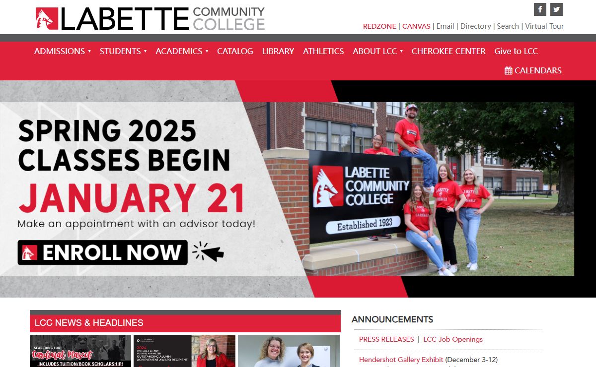 Labette Community College | 1-888-LABETTE