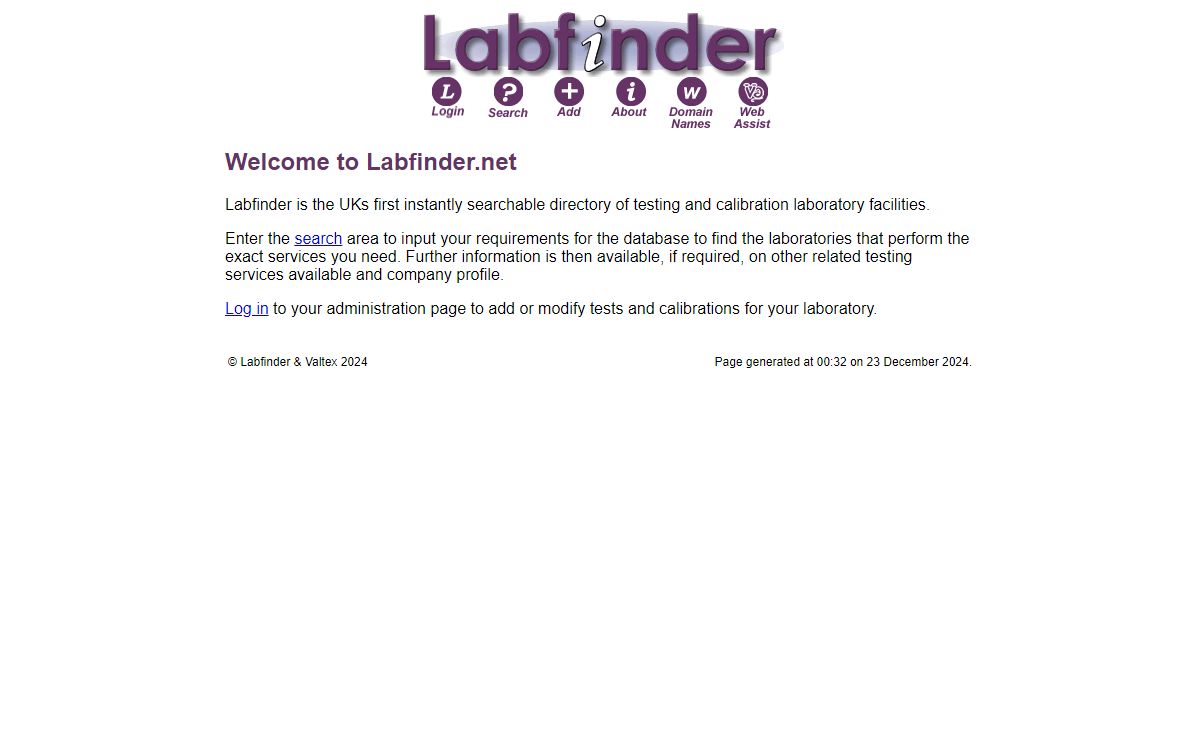 Labfinder.net