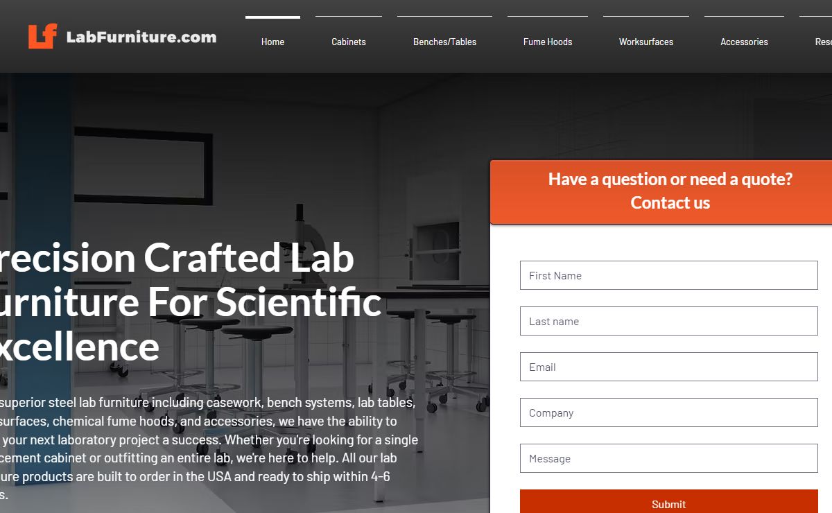 Premium Custom Lab Solutions | Lab Furniture