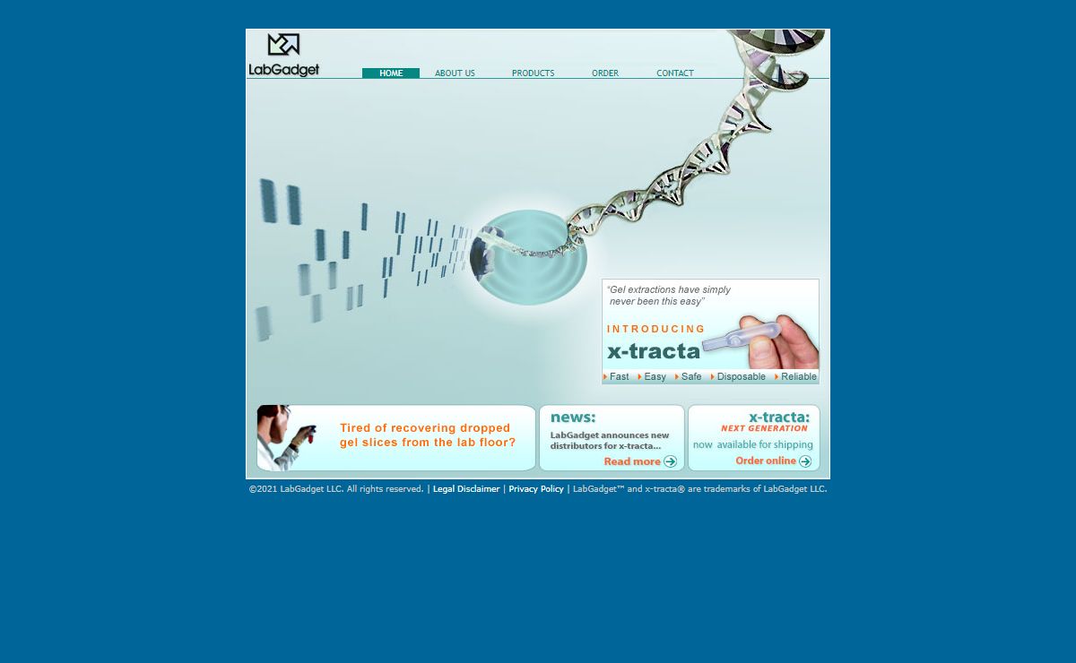 LabGadget LLC. The makers of x-tracta