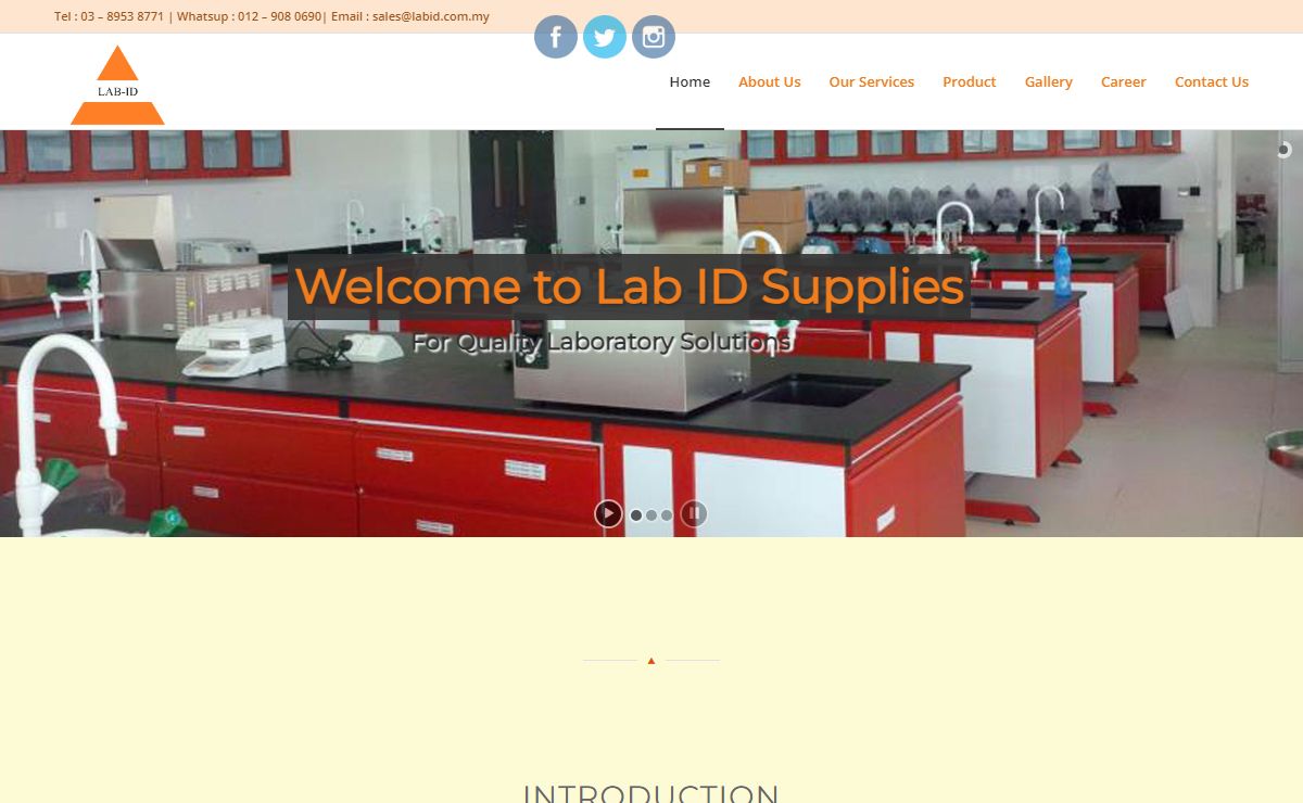Lab ID Supplies Sdn Bhd | Laboratory Furniture