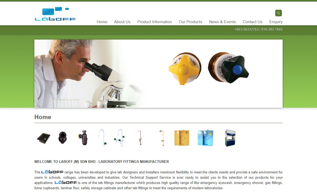Laboff - Laboratory fittings Manufacturer