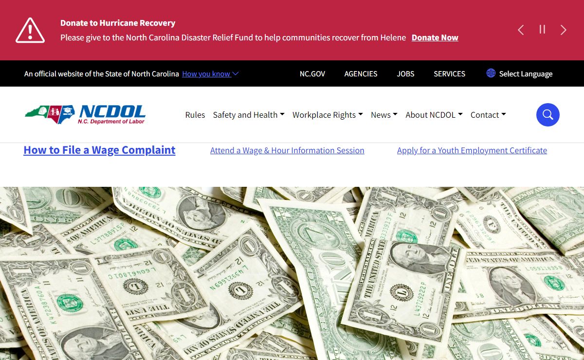 Home | NC DOL