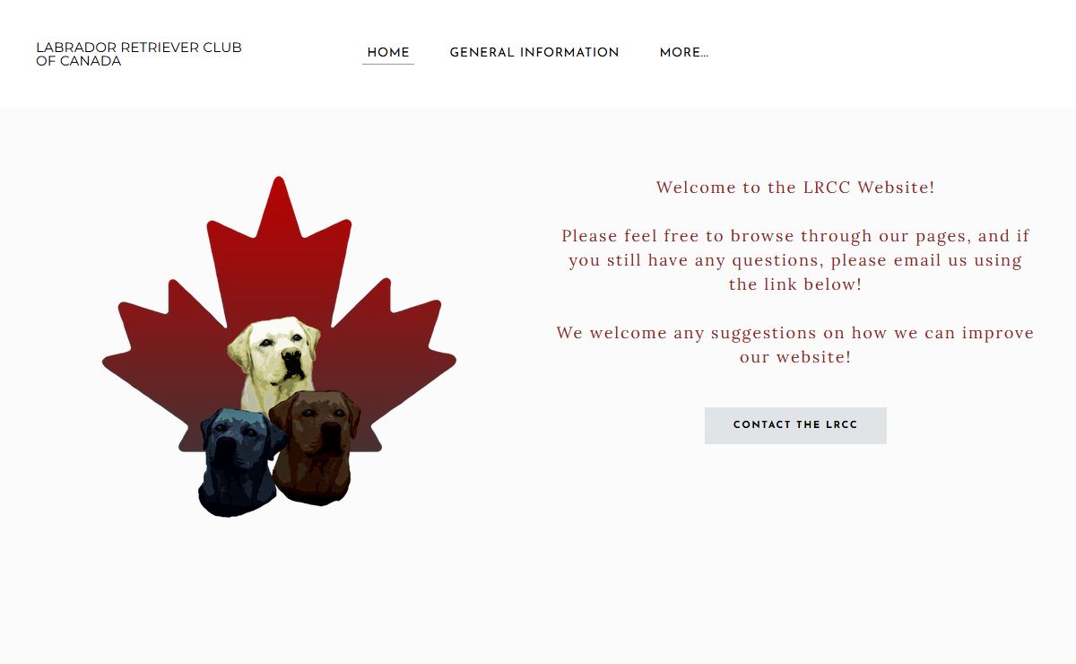 LABRADOR RETRIEVER CLUB OF CANADA - Home