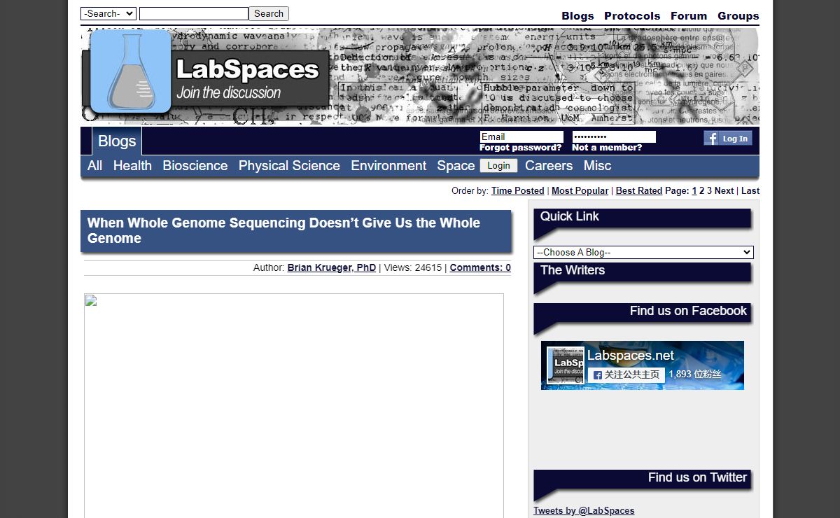 LabSpaces.net Blogs