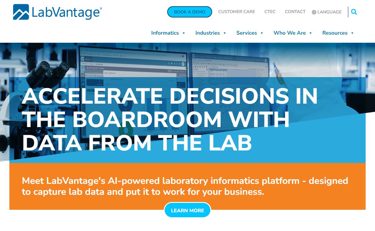 Laboratory Informatics & Scientific Data Advisory | LabVantage