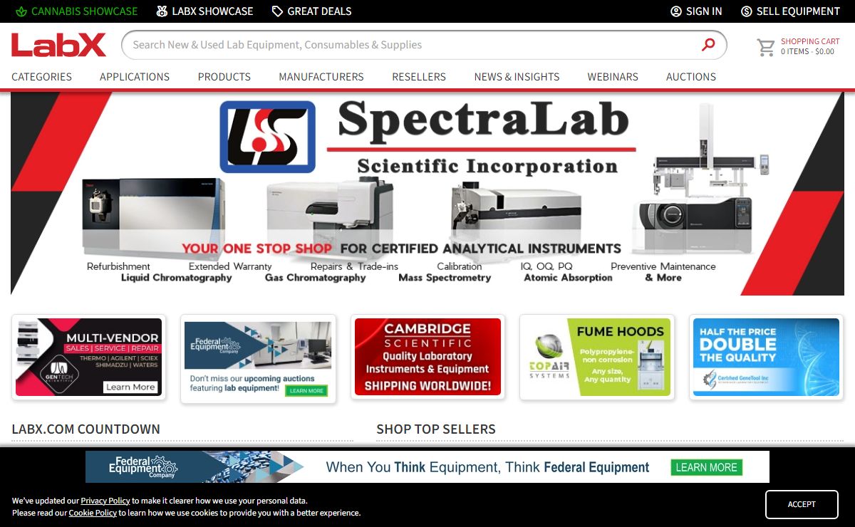 LabX.com Shop for New, Used and Refurbished Lab Equipment, Supplies and Services