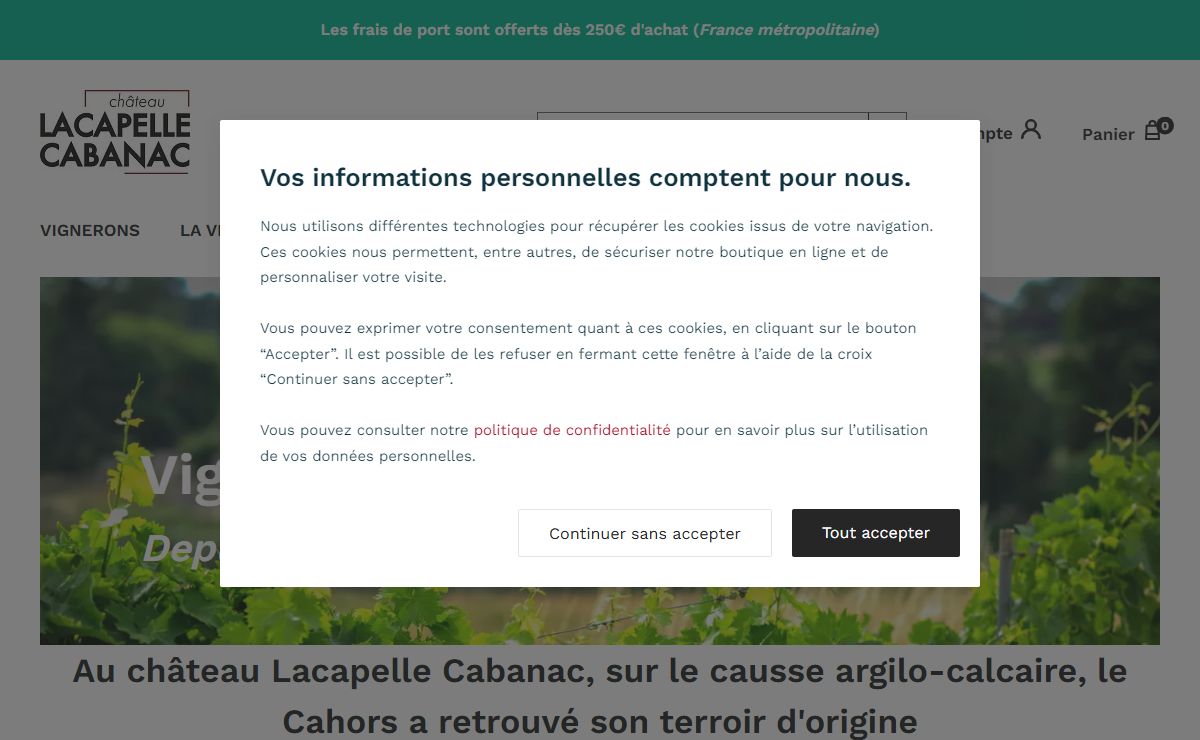 Château Lacapelle Cabanac - vin de Cahors en BIO depuis 2002