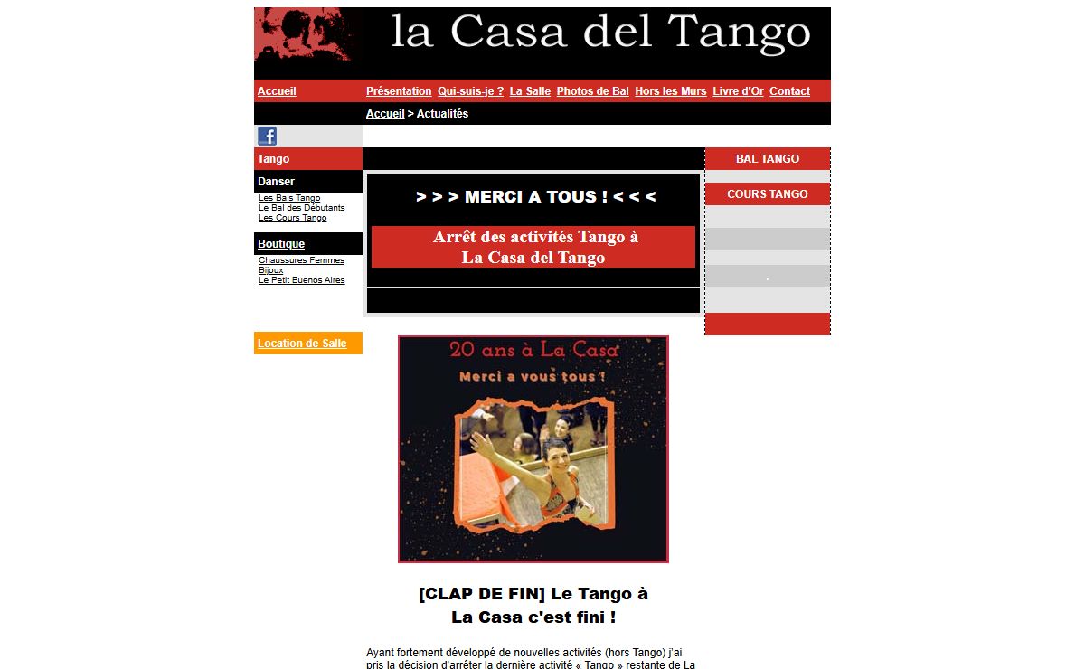 La Casa del Tango : Toutes les couleurs du Tango à Paris