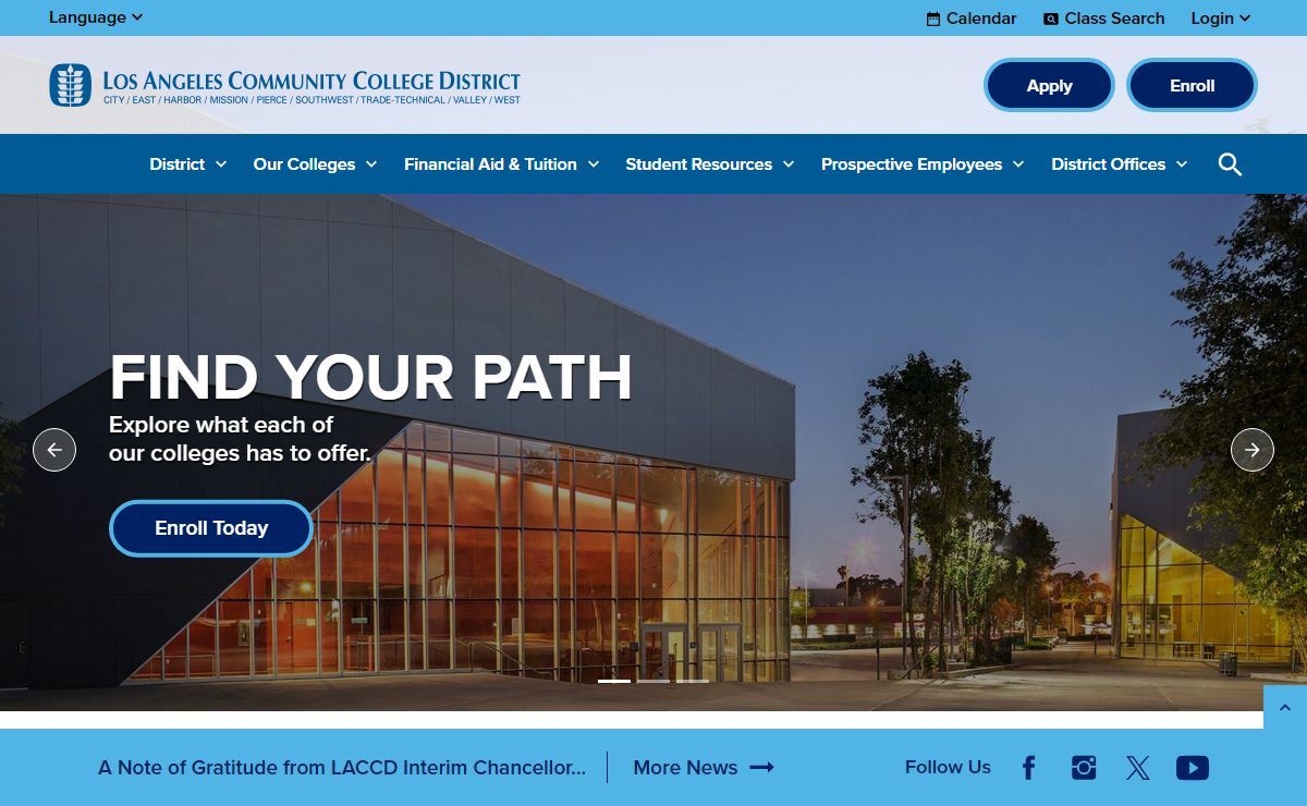 Homepage | LACCD