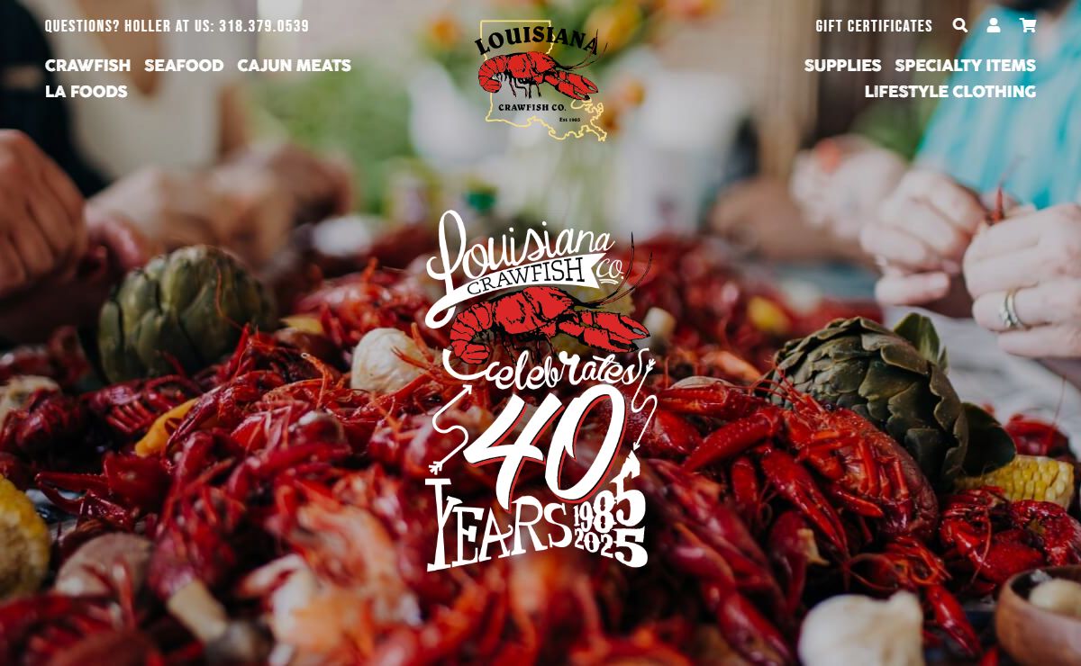 Louisiana Crawfish Company | Buy Live Crawfish Online | Louisiana Crawfish Company