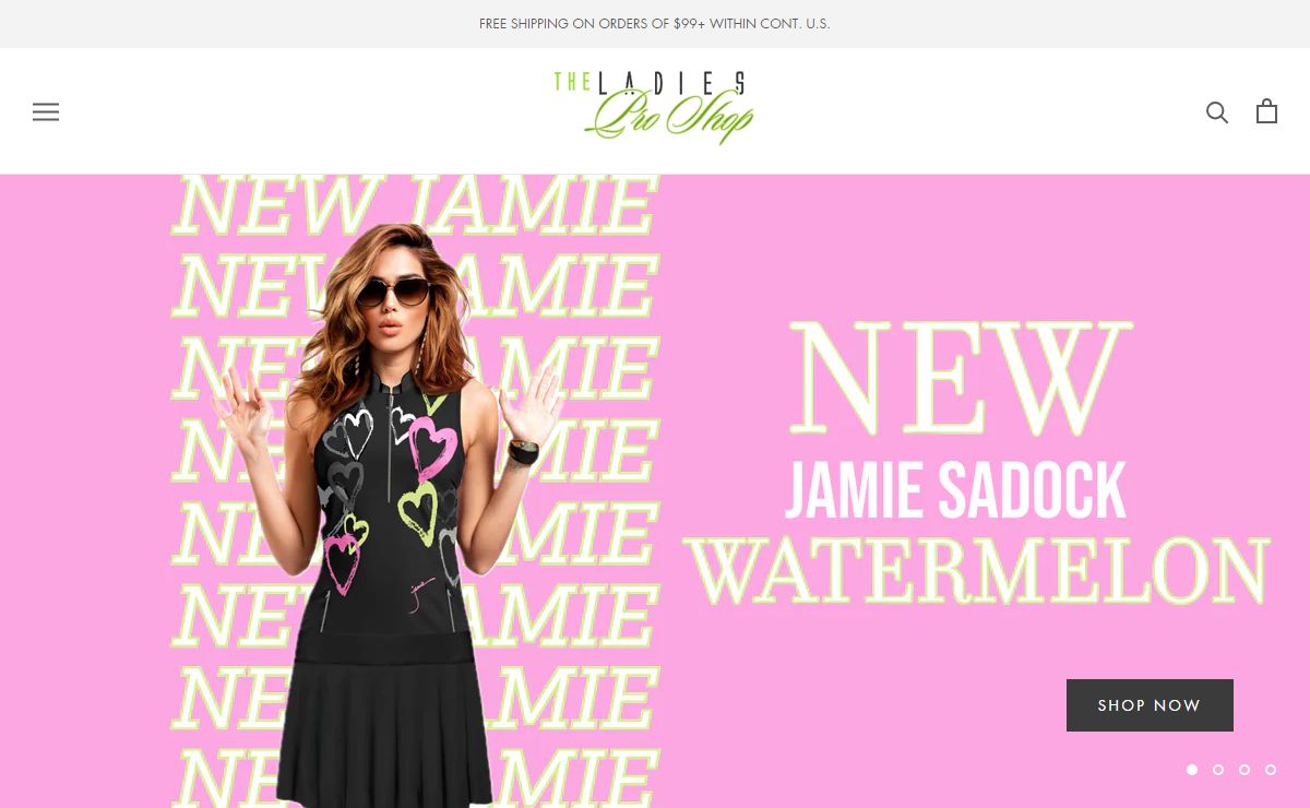Ladies Golf Clothing: The Ladies Pro Shop